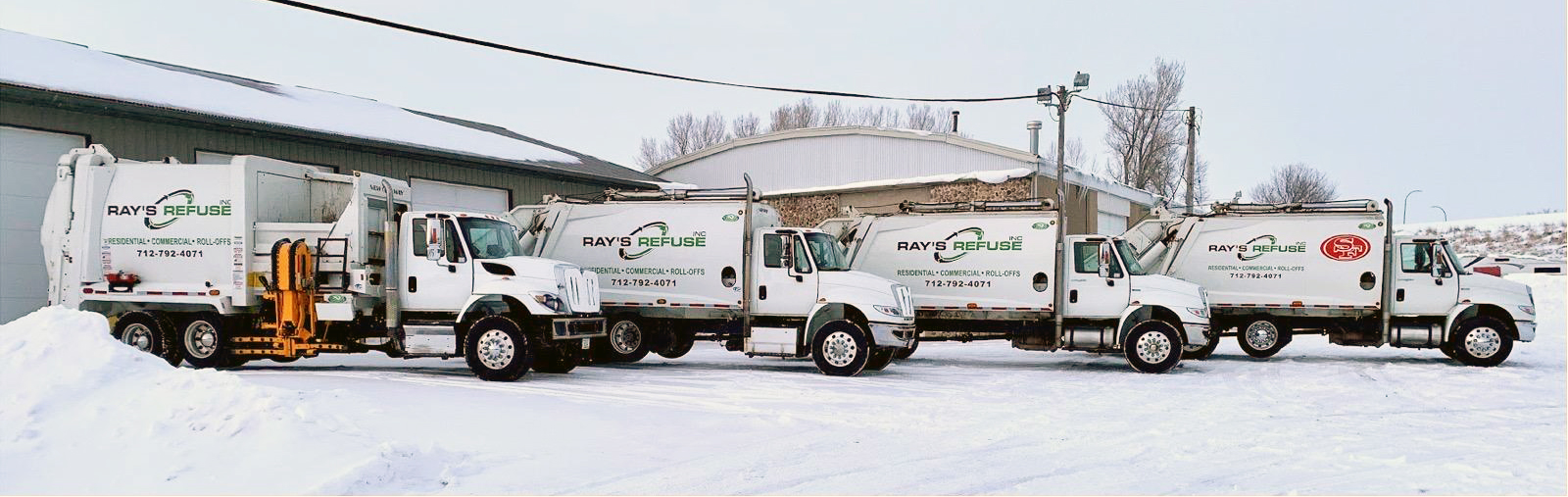 Ray's Refuse Truck Lineup